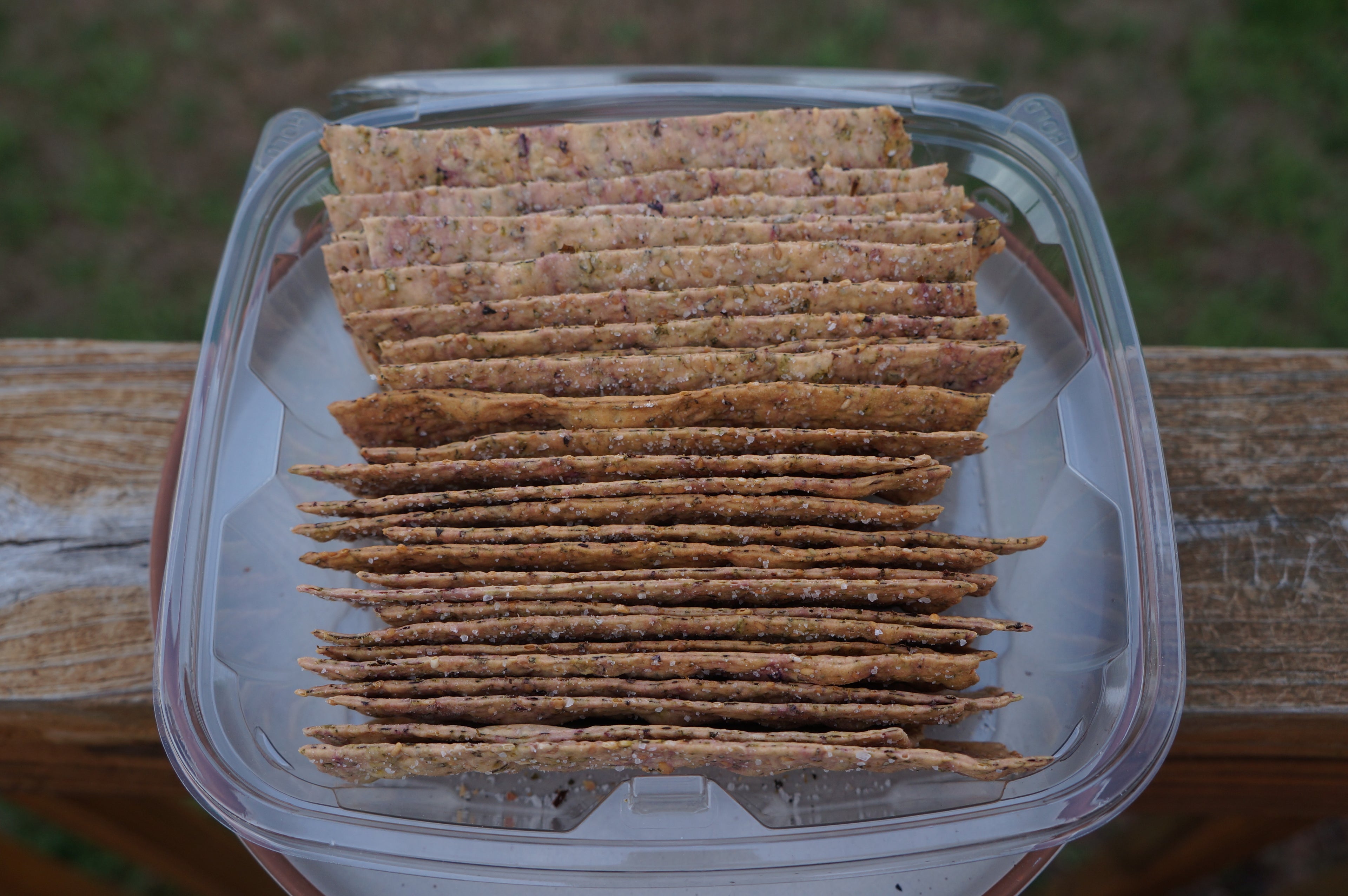 Microgreen Crackers