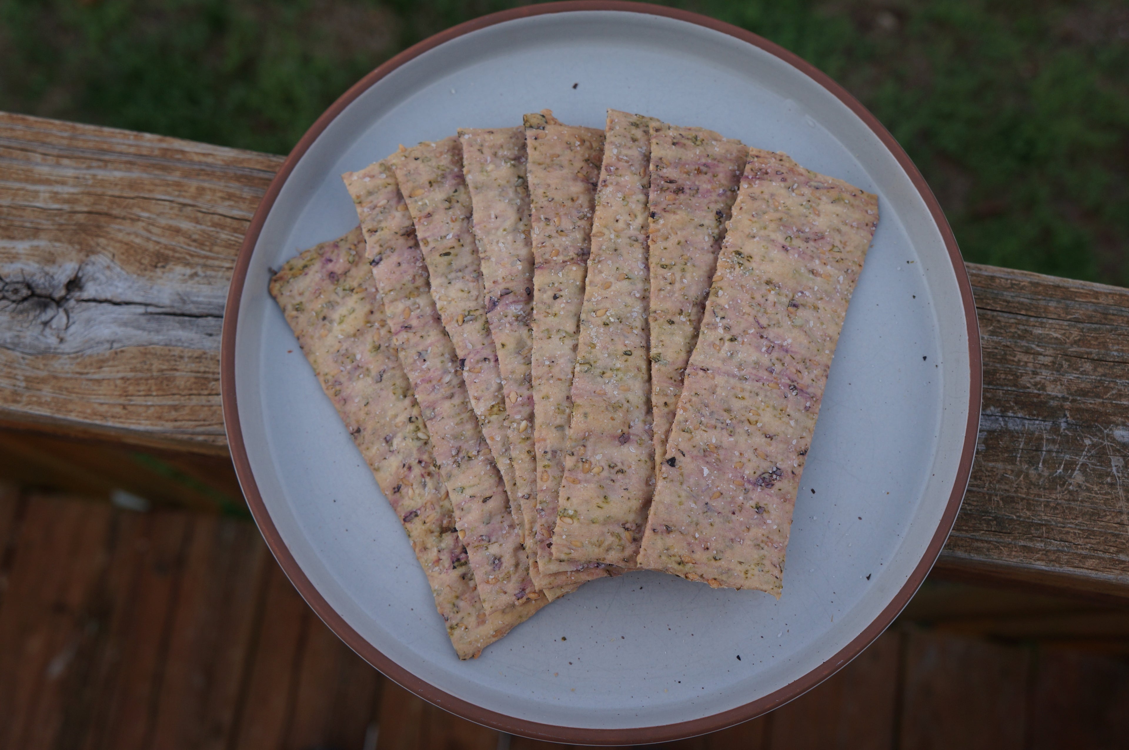 Microgreen Crackers