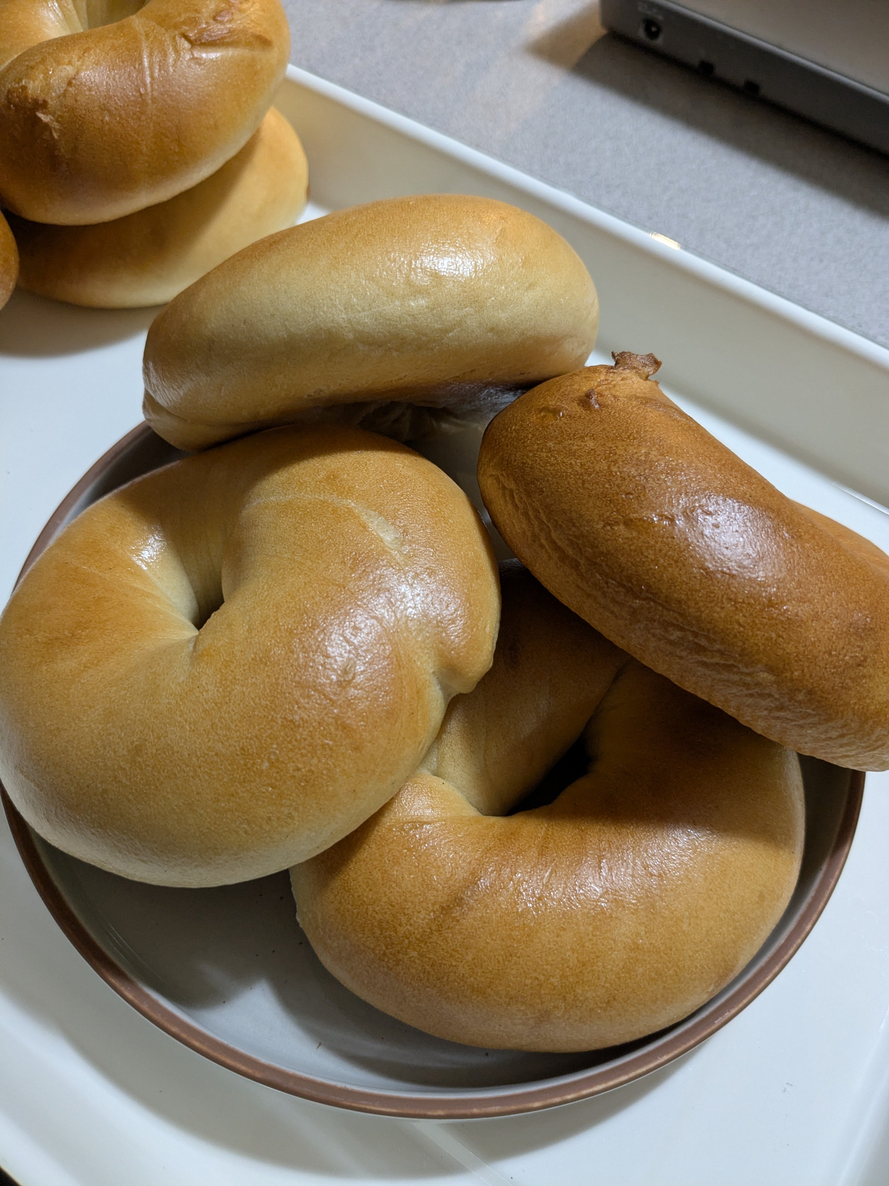 Sourdough Bagels