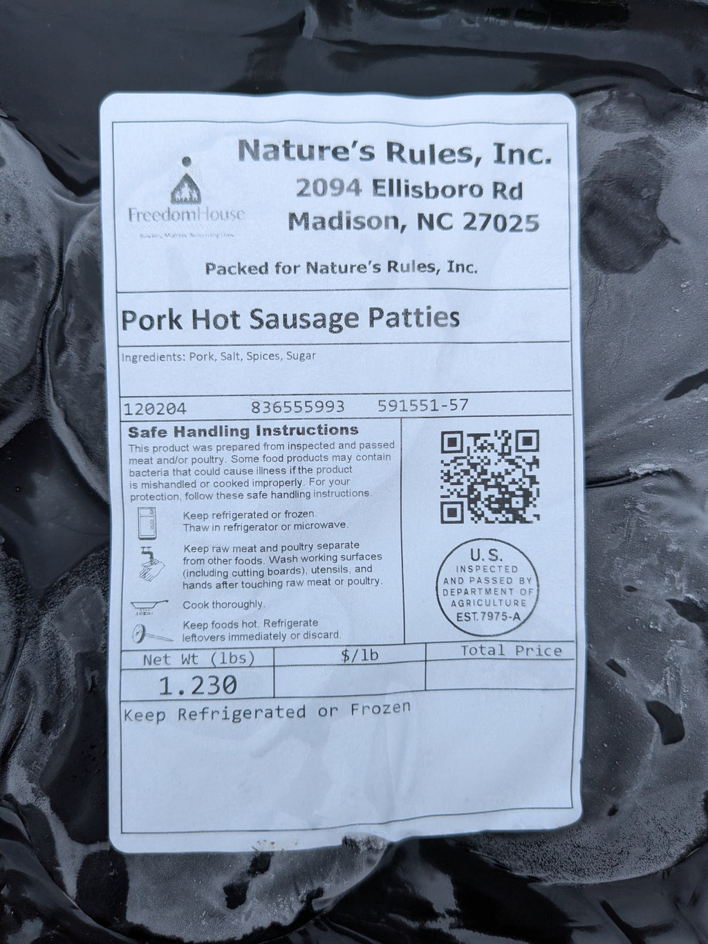 Spicy Sausage Patties