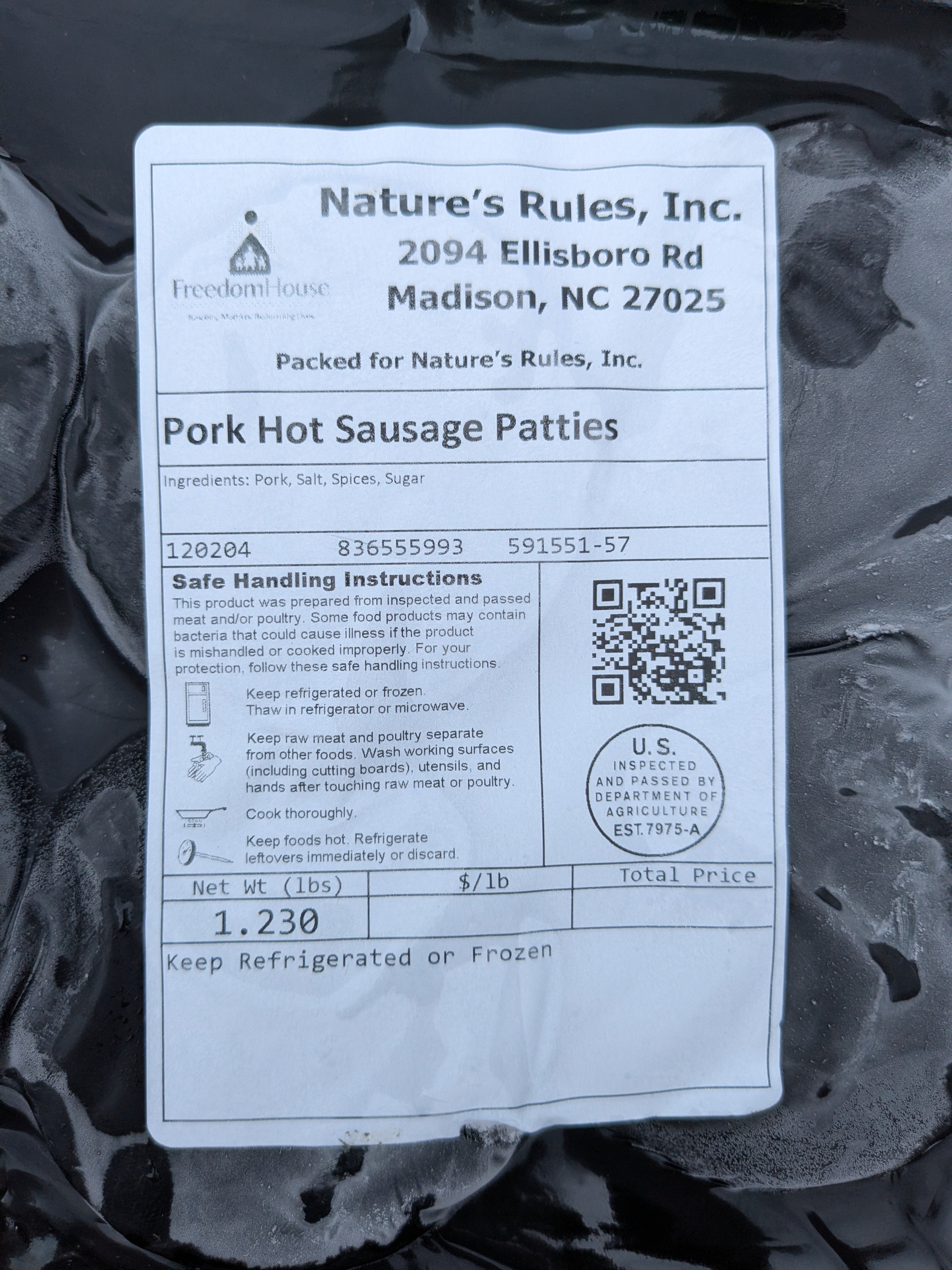 Spicy Sausage Patties